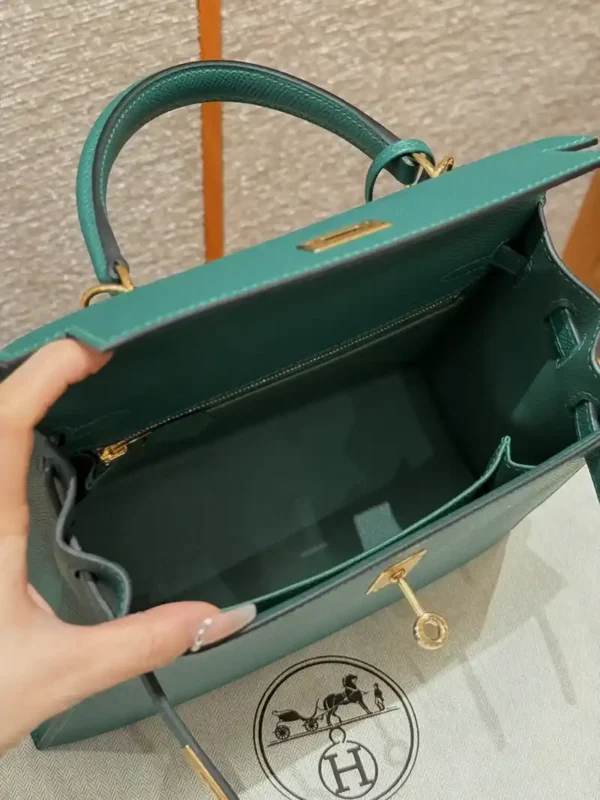 Hermès Kelly Peacock Gree 25