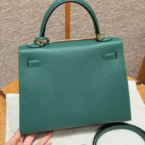 Hermès Kelly Peacock Gree 25
