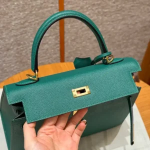 Hermès Kelly Peacock Gree 25