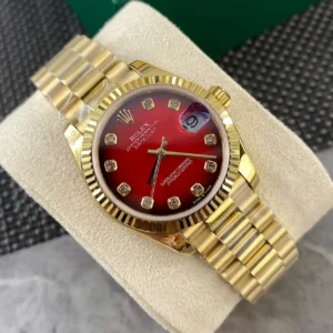 Rolex Lady-Datejust 31mm - Smoky Red