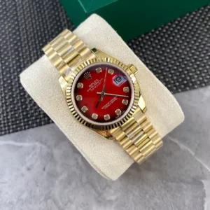 Rolex Lady-Datejust 31mm - Smoky Red