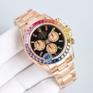 Rolex Rainbow Daytona - Platinum Eye